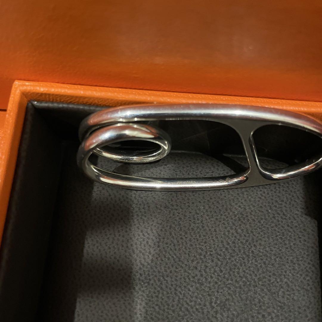 Hermès パンク 3連 リング 51 SV925 日本未入荷