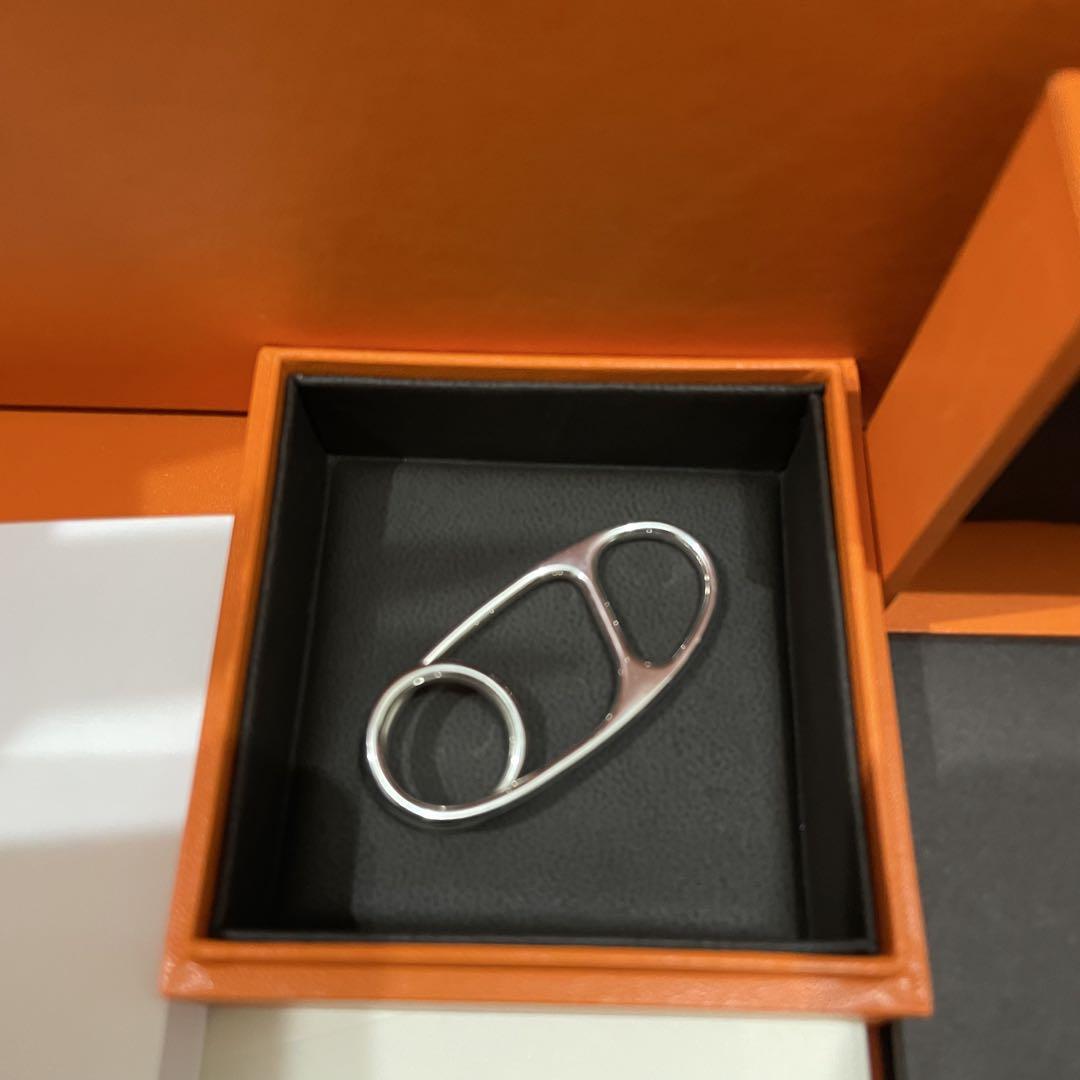 Hermès パンク 3連 リング 51 SV925 日本未入荷