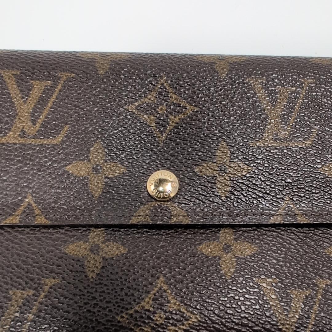 良品✨　ルイヴィトン 長財布 ポシェット ポルトモネクレディ モノグラム