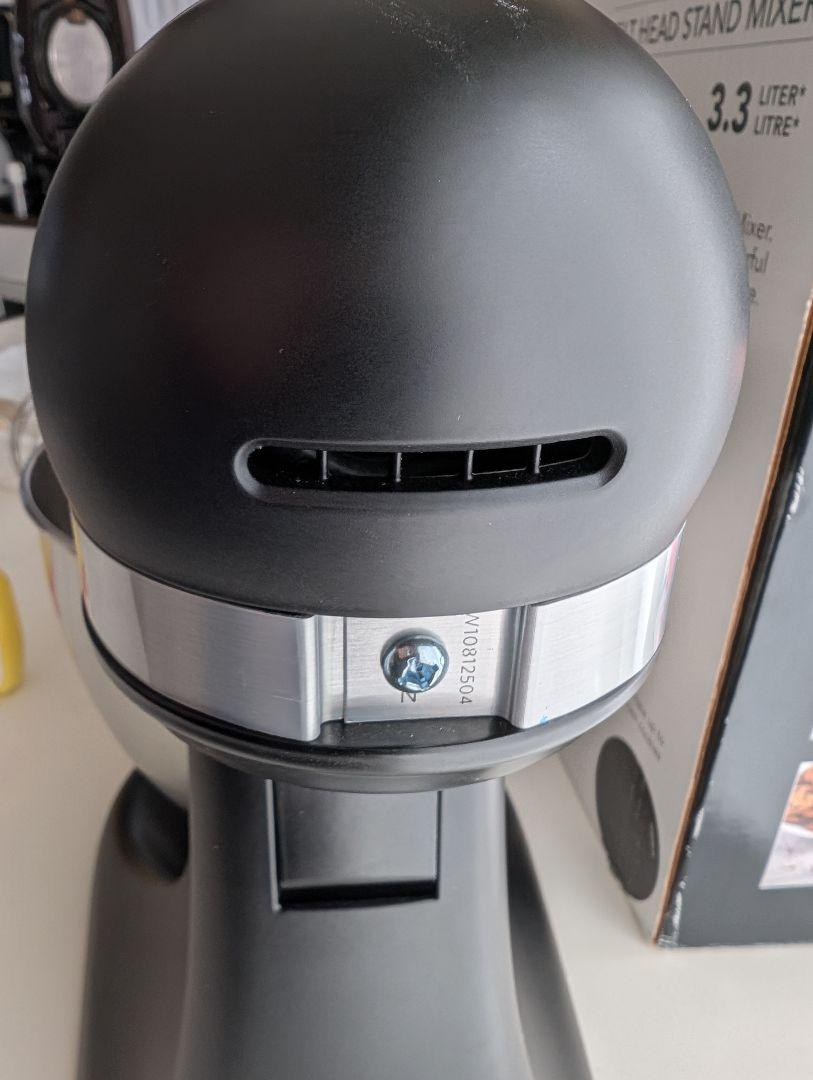 【美品キッチンエイドミニKichenAid 9KSM3311BM マットブラック