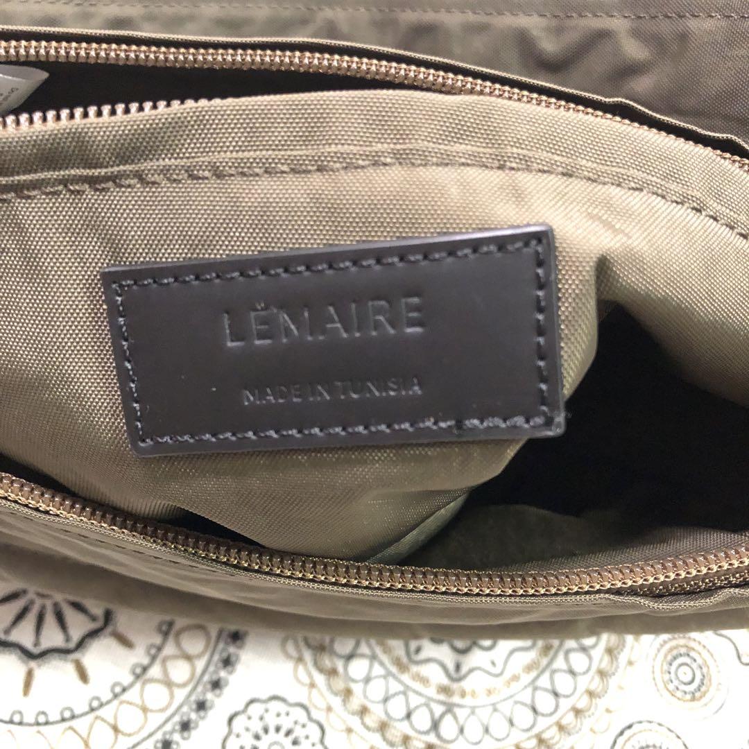 LEMAIRE Small Soft Game shoulder bagブラウン