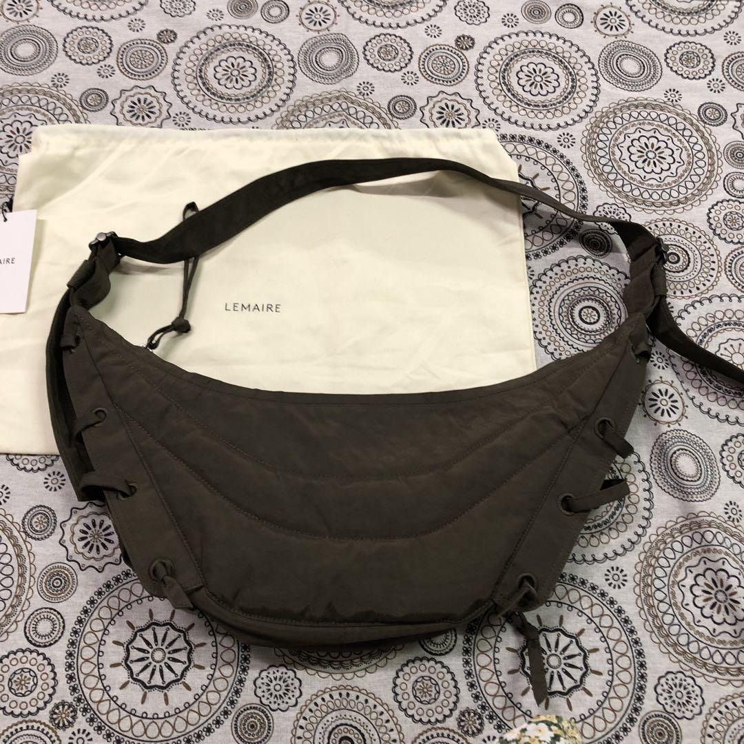 LEMAIRE Small Soft Game shoulder bagブラウン