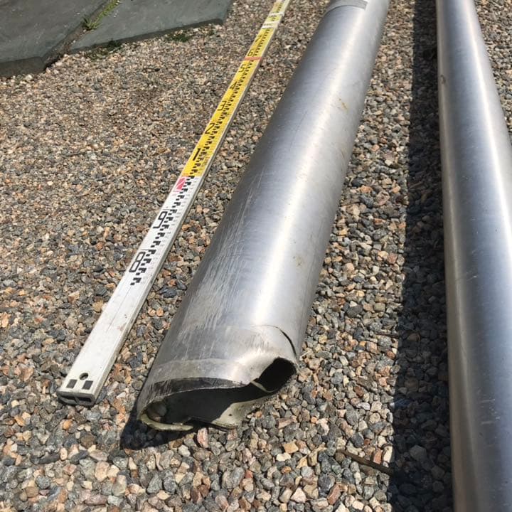 アルミポール 鯉のぼり支柱 約10m メルカリ