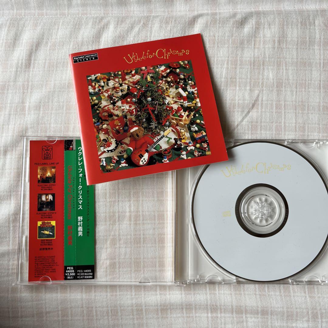 野村義男 ☆ウクレレ　クリスマスＣＤ