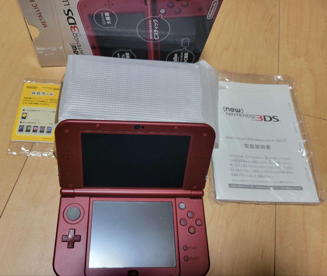 Newニンテンドー3DSLL メタリックレッド