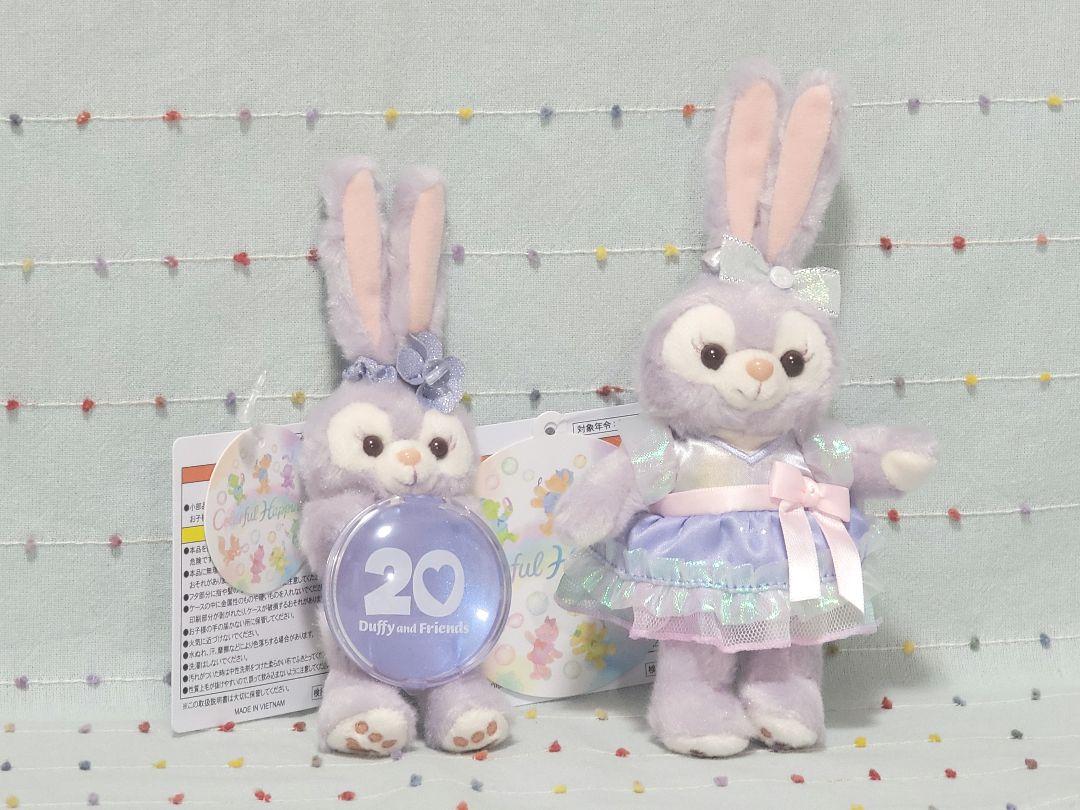 最新❤️ 20周年 ステラルー ぬいぐるみバッジ チャーム 東京ディズニーシー