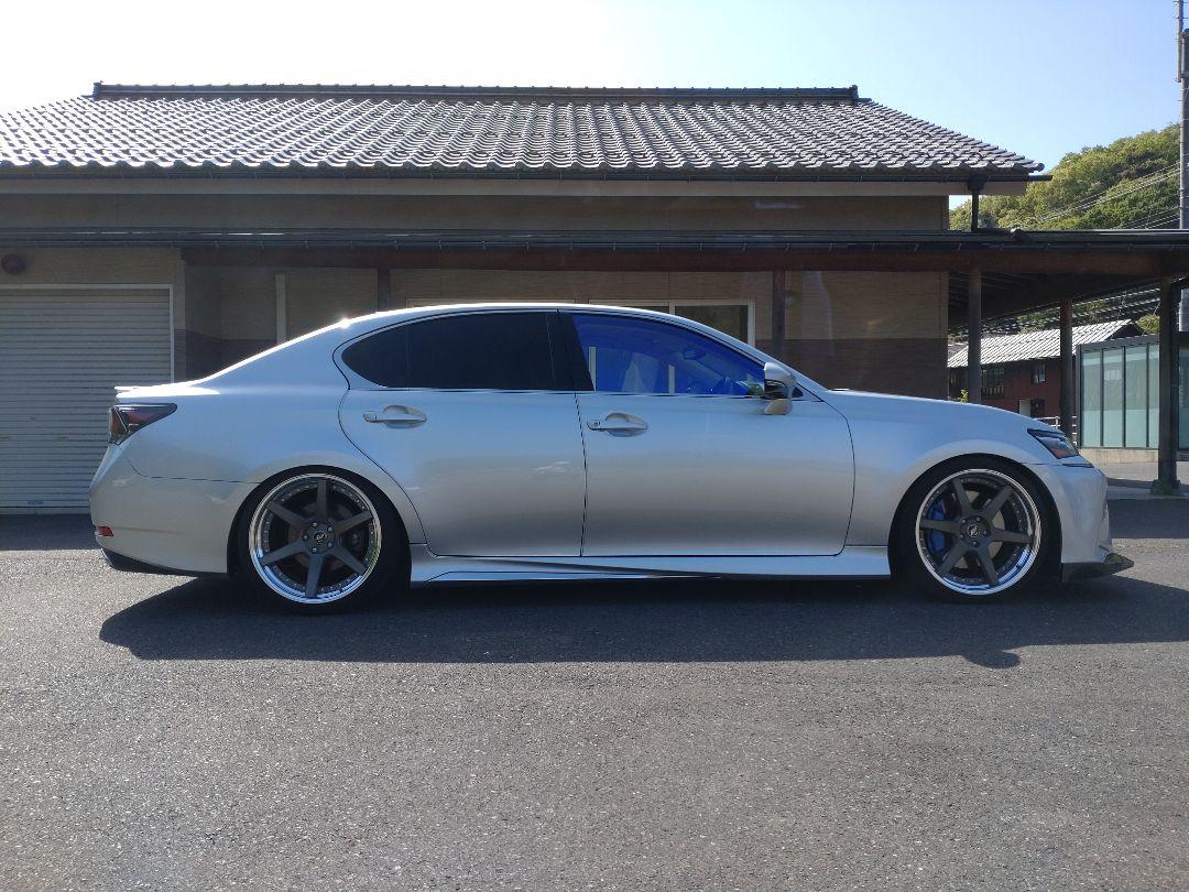 レクサス GS350 3眼LEDヘッドライト 車高調 ジーストST1 20インチ