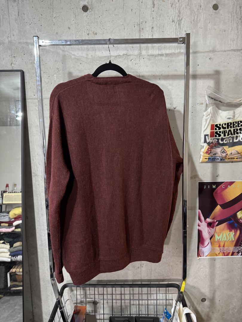 70s~80s IZOD LACOSTE アクリルカーディガン