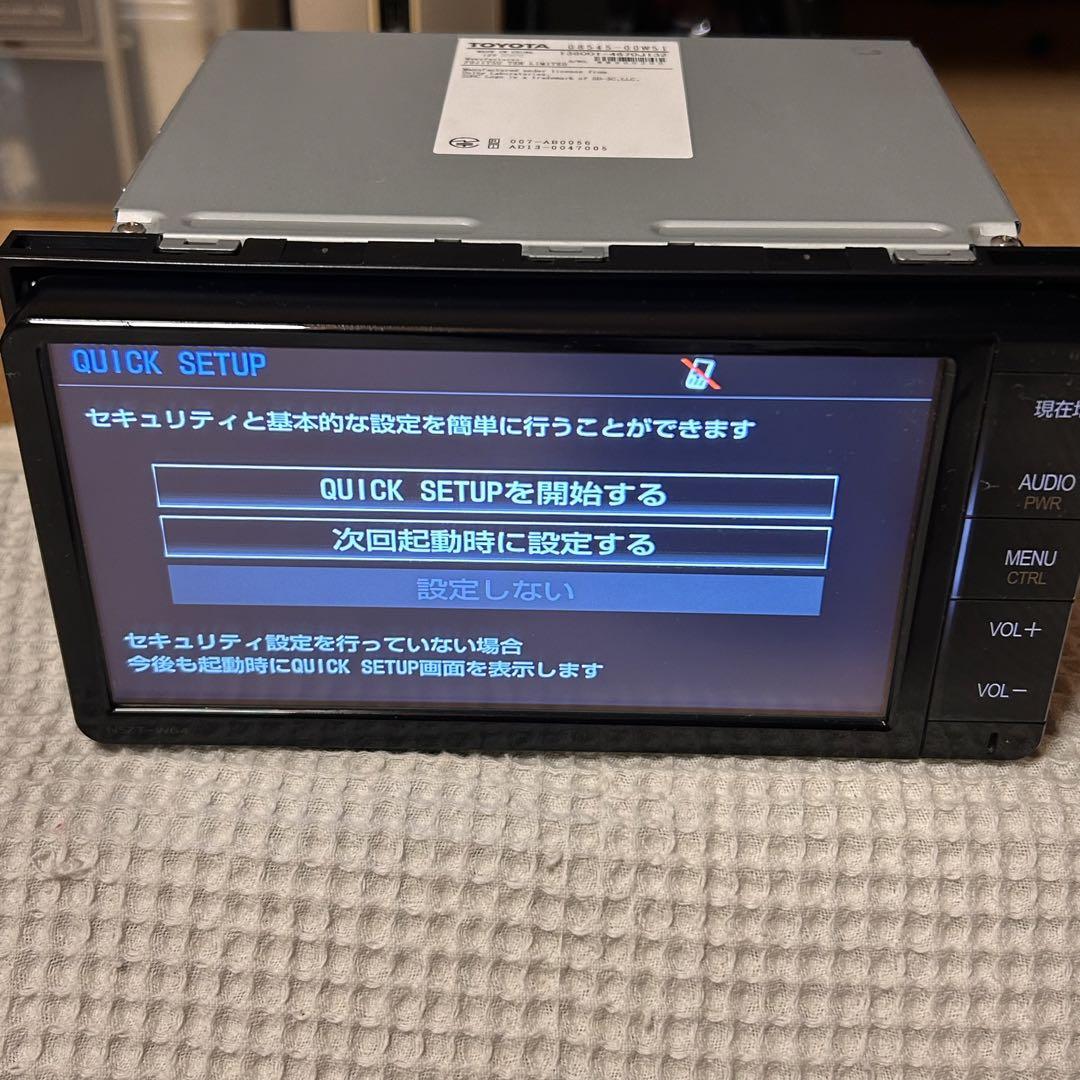 トヨタ カーナビ NSZT-W64中古品　簡易作動チェック済みです