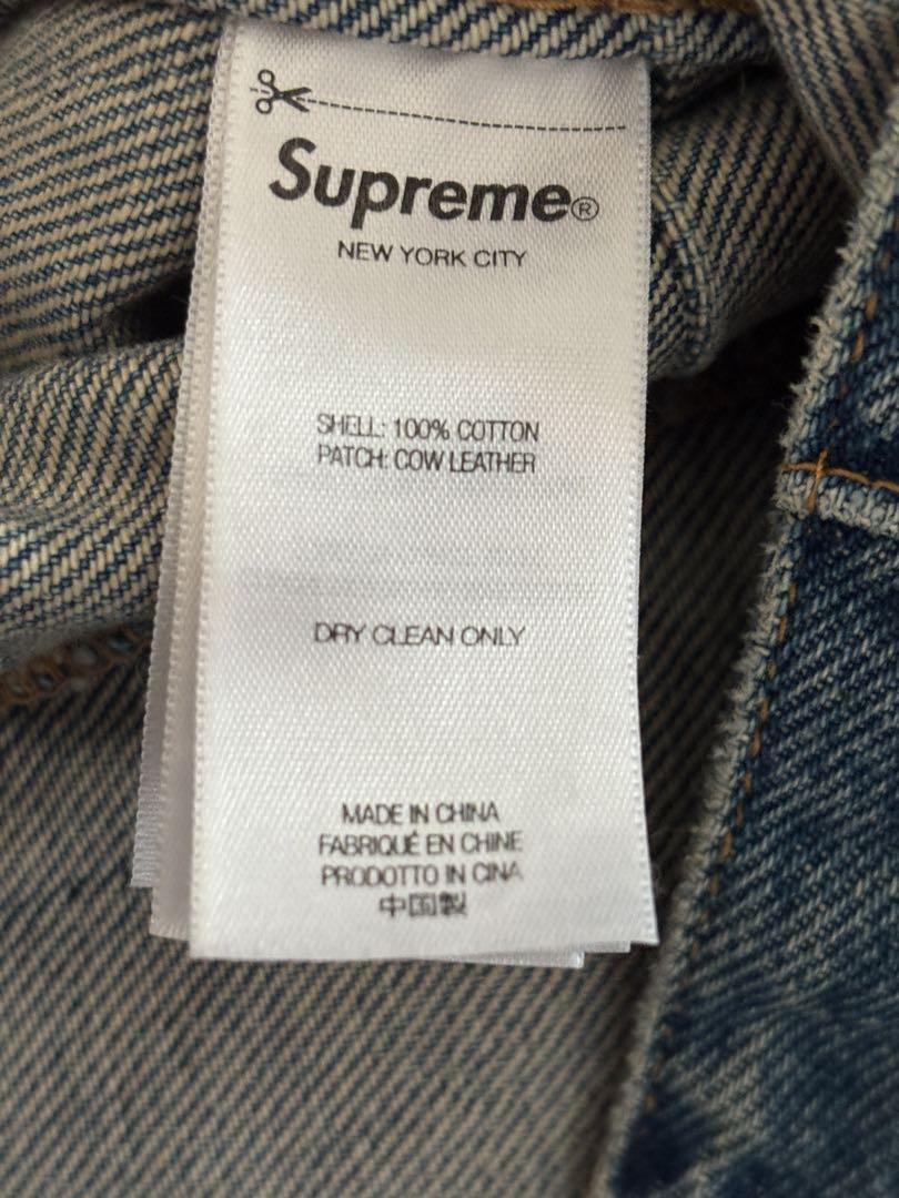 ジャケット・アウター Supreme Studded Seam Denim TruckerJacket