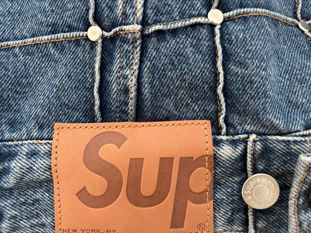 ジャケット・アウター Supreme Studded Seam Denim TruckerJacket