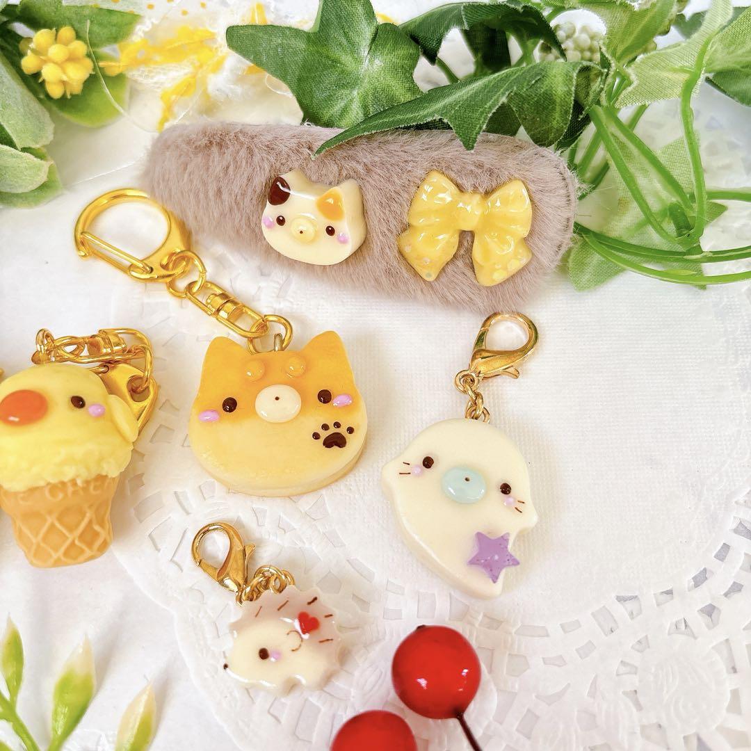 オーダー品⭐︎ハンドメイド　フェイクスイーツ　キーホルダー　チャーム