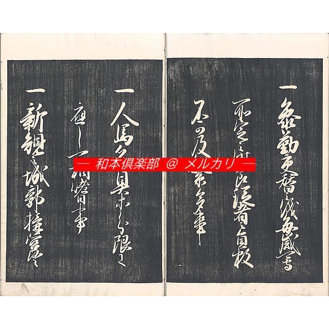 激安直営店 M5256○江戸明治和本等＞武家諸法度 新発見 寛政12年 石川耕遵 その他