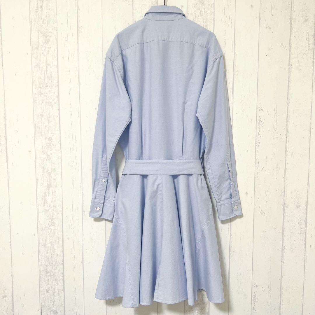 専用美品 POLO RALPH LAURENシャツワンピースラルフローレンリボン