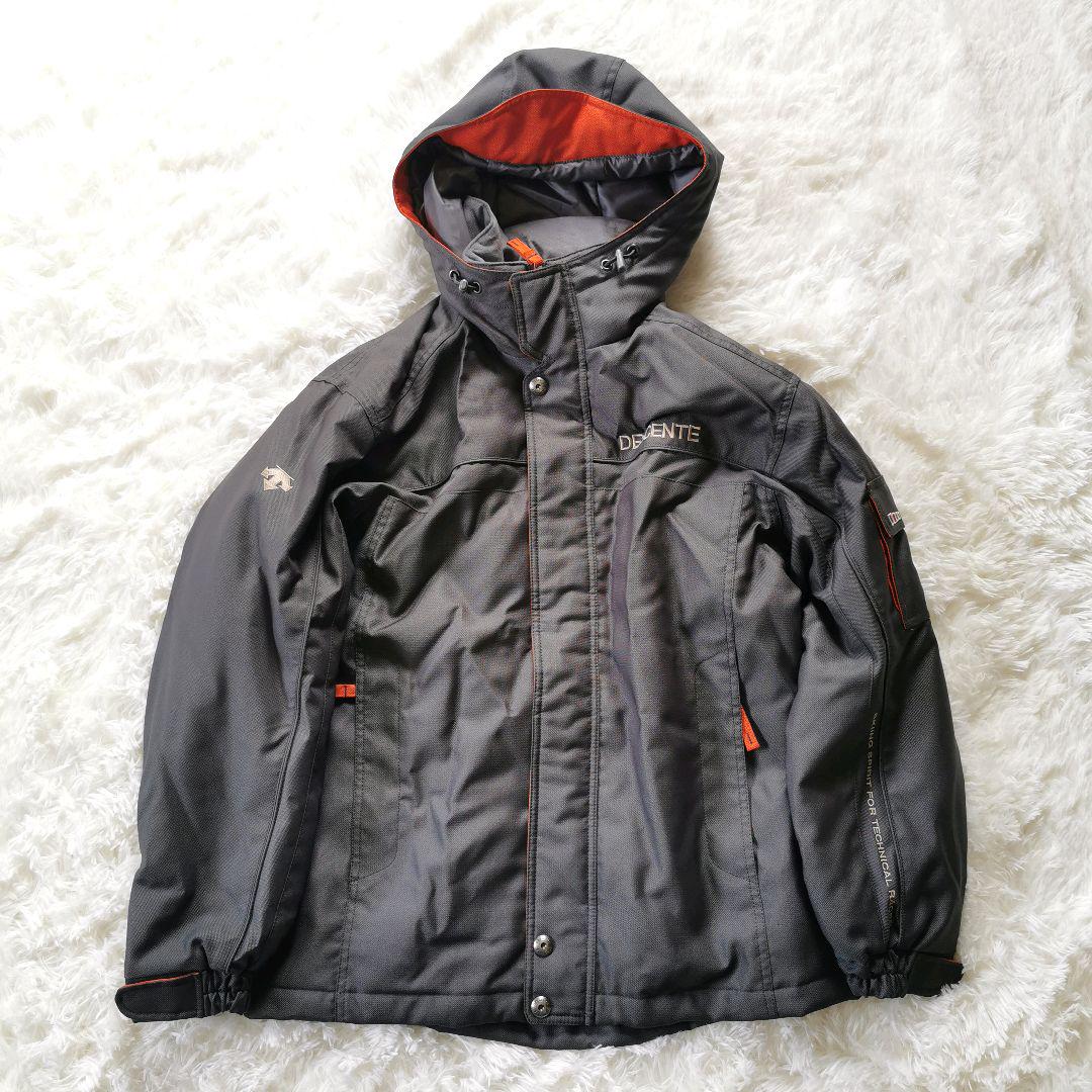 デサント DESCENTE スキーウェア 上下 セットアップ メンズM 雪山