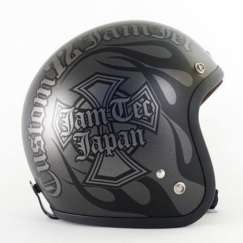 セール価格　72JAM　JJ-31L　ジェットヘルメット 　ガンメタ　XLサイズ セール価格 72JAM JJ-31L ジェットヘルメット ガンメタ XLサイズ