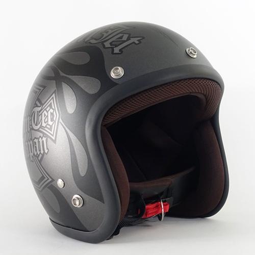 セール価格　72JAM　JJ-31L　ジェットヘルメット 　ガンメタ　XLサイズ セール価格 72JAM JJ-31L ジェットヘルメット ガンメタ XLサイズ
