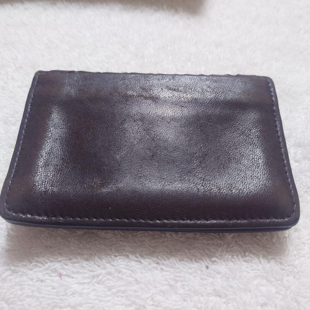 BOTTEGAVENETAボッテガブラウンカードケース