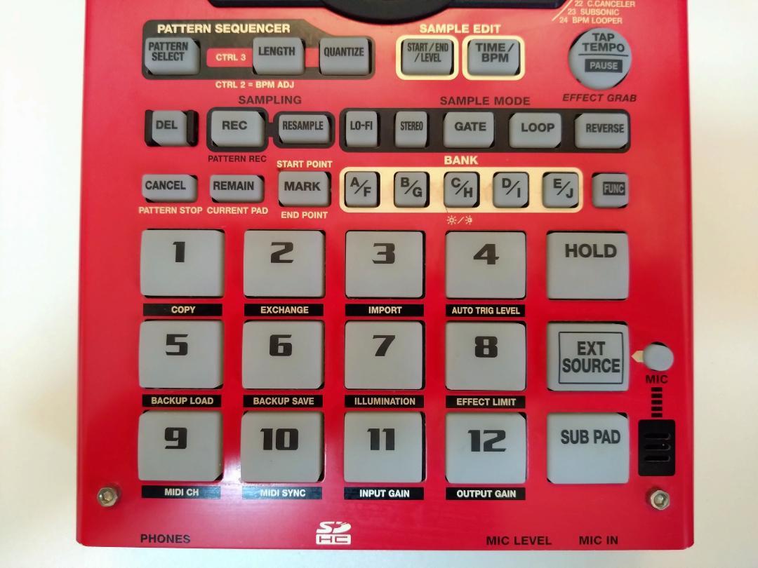 DJ機材 Roland SP-404SX