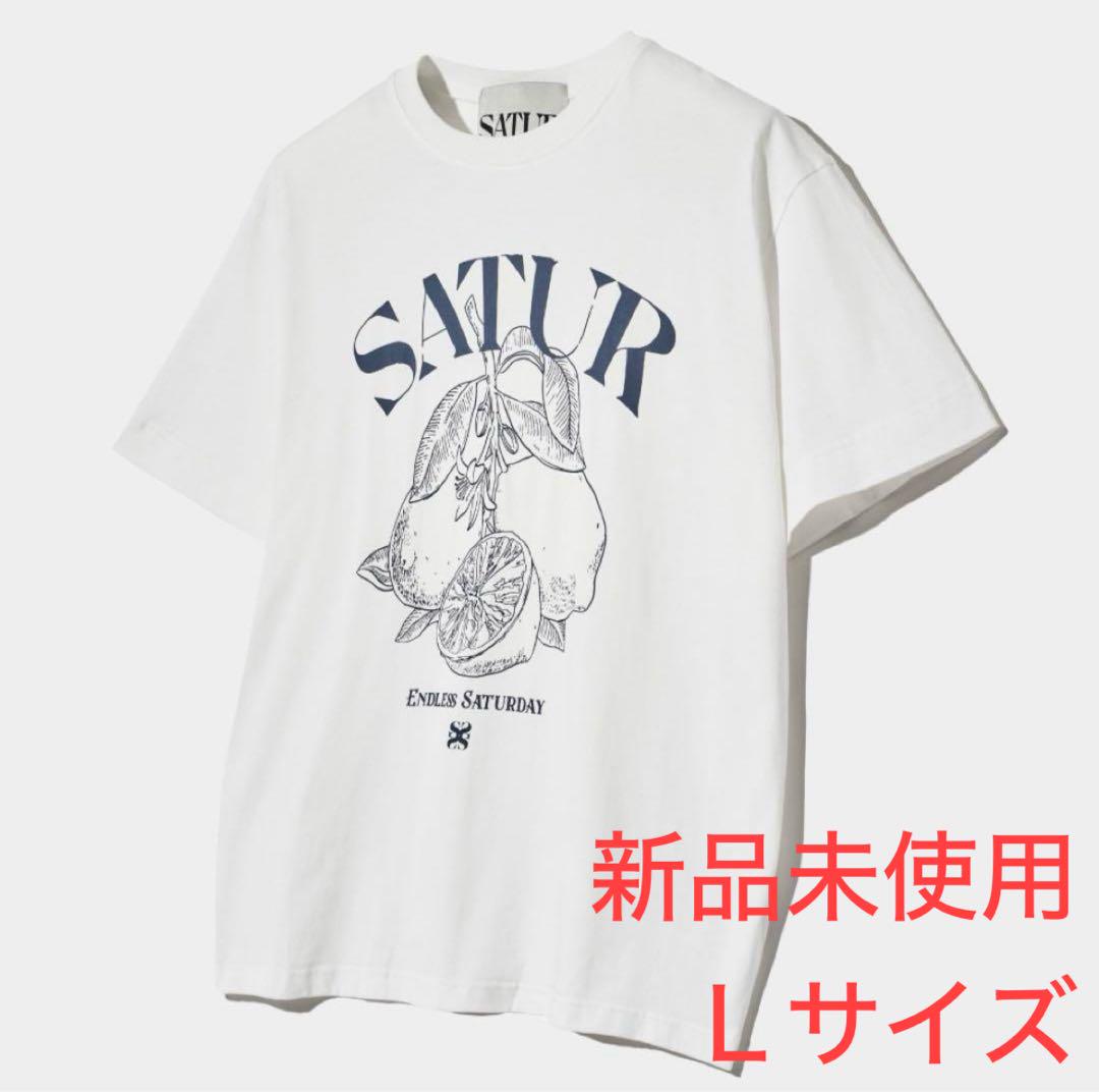 SATUR セター Tシャツ ブラック ユニセックスS SATUR セター Tシャツ ユニセックス Lサイズ - メルカリ