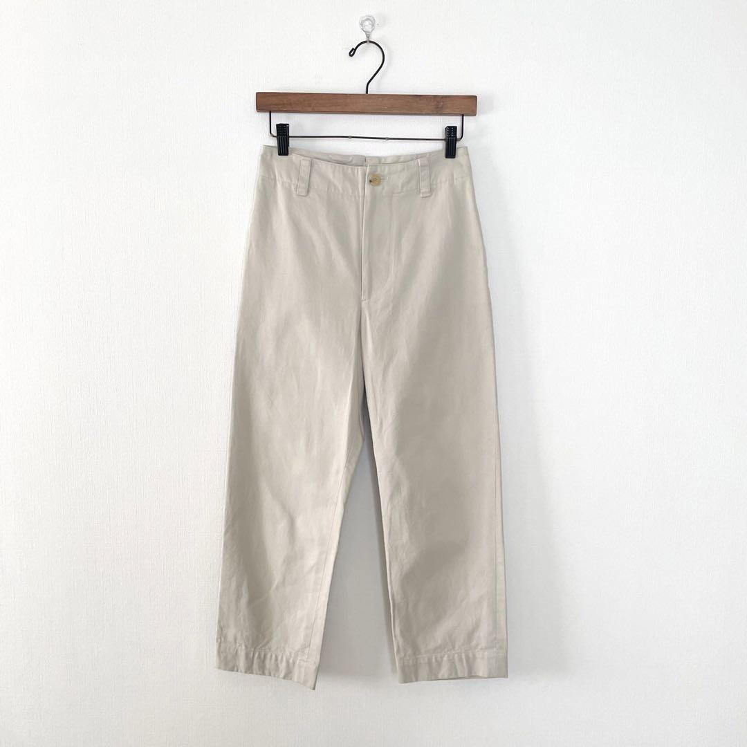 美品　マーガレットハウエルウィメンズ COTTON TWILL パンツ MARGARET HOWELL（マーガレットハウエル）の「COTTON TWILL