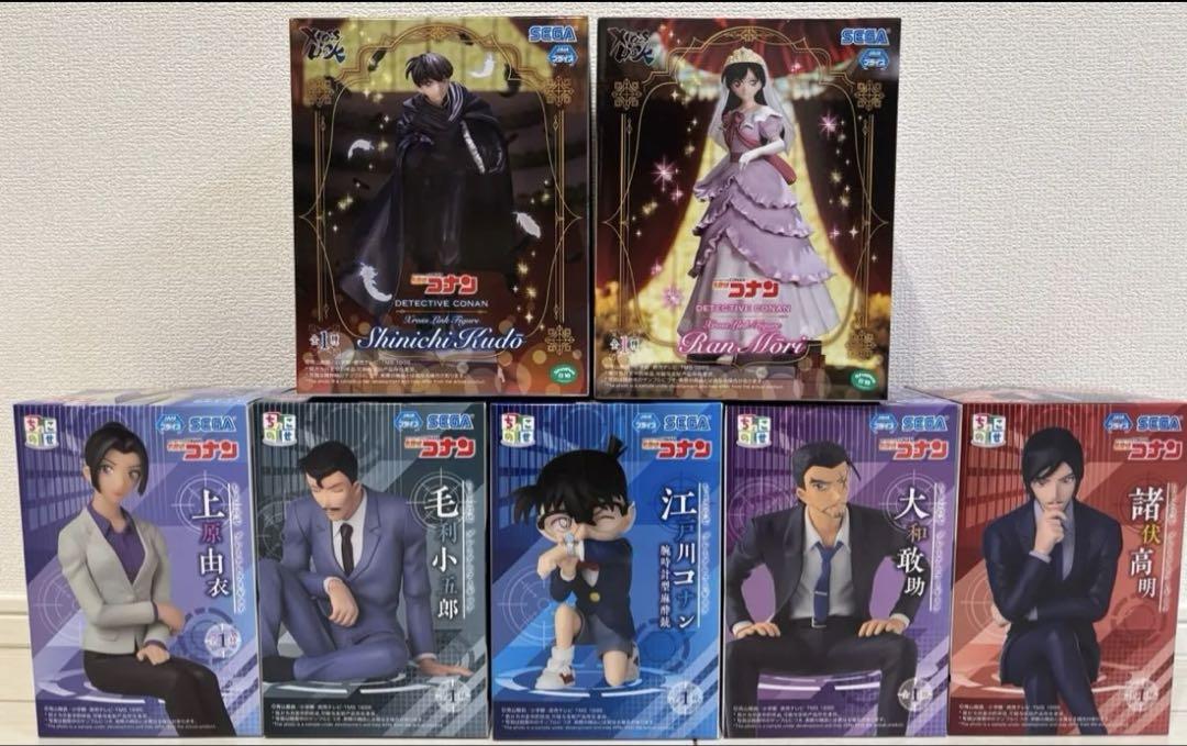 名探偵コナン　フィギュア7点まとめ売り