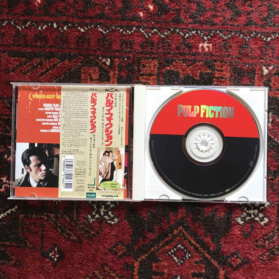 クエンティン・タランティーノ 映画サウンドトラック CD4枚