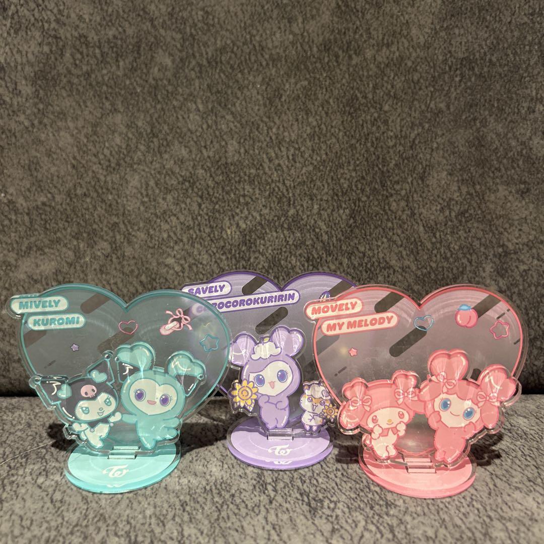 twicepopup storeサンリオ アクスタ ミサモ ミナ サナ モモ