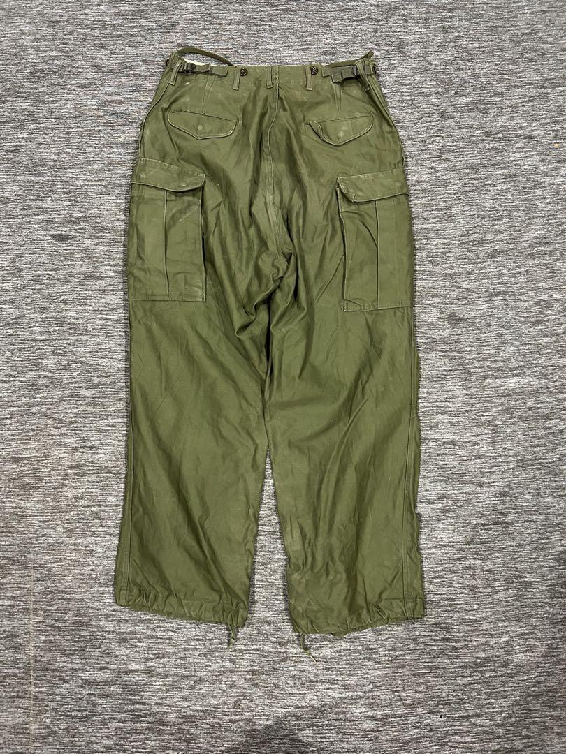50's M-51フィールドパンツ イレギュラースタンプL→M 実物　レア