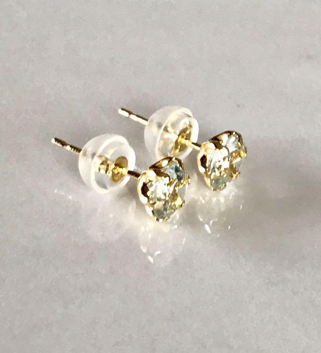 高品質在庫 アクアマリン ピアス K18ピアス 3月誕生石 leUwK-m25946840448 低価正規店