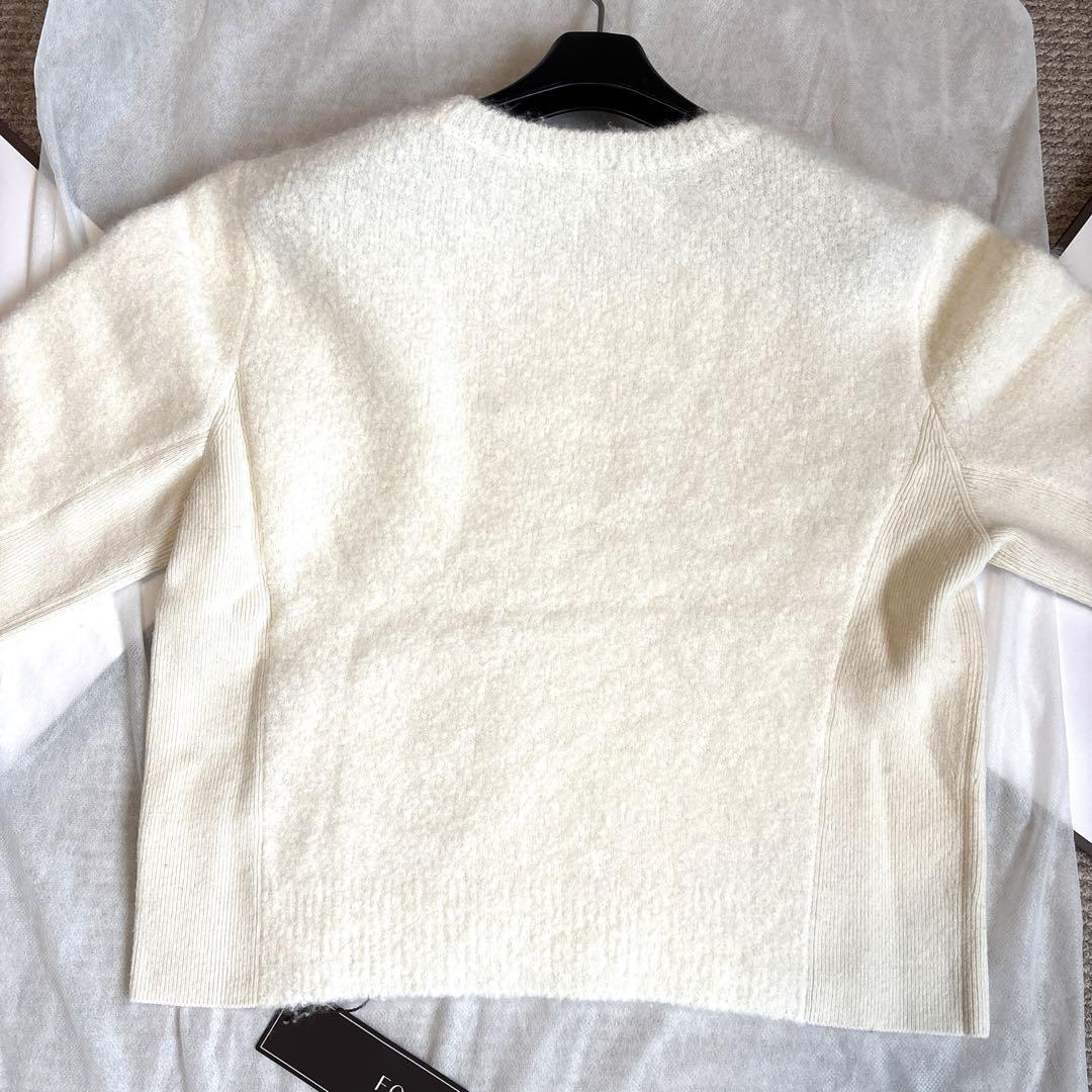 フォクシー　ニットトップ　スノーミスト 40