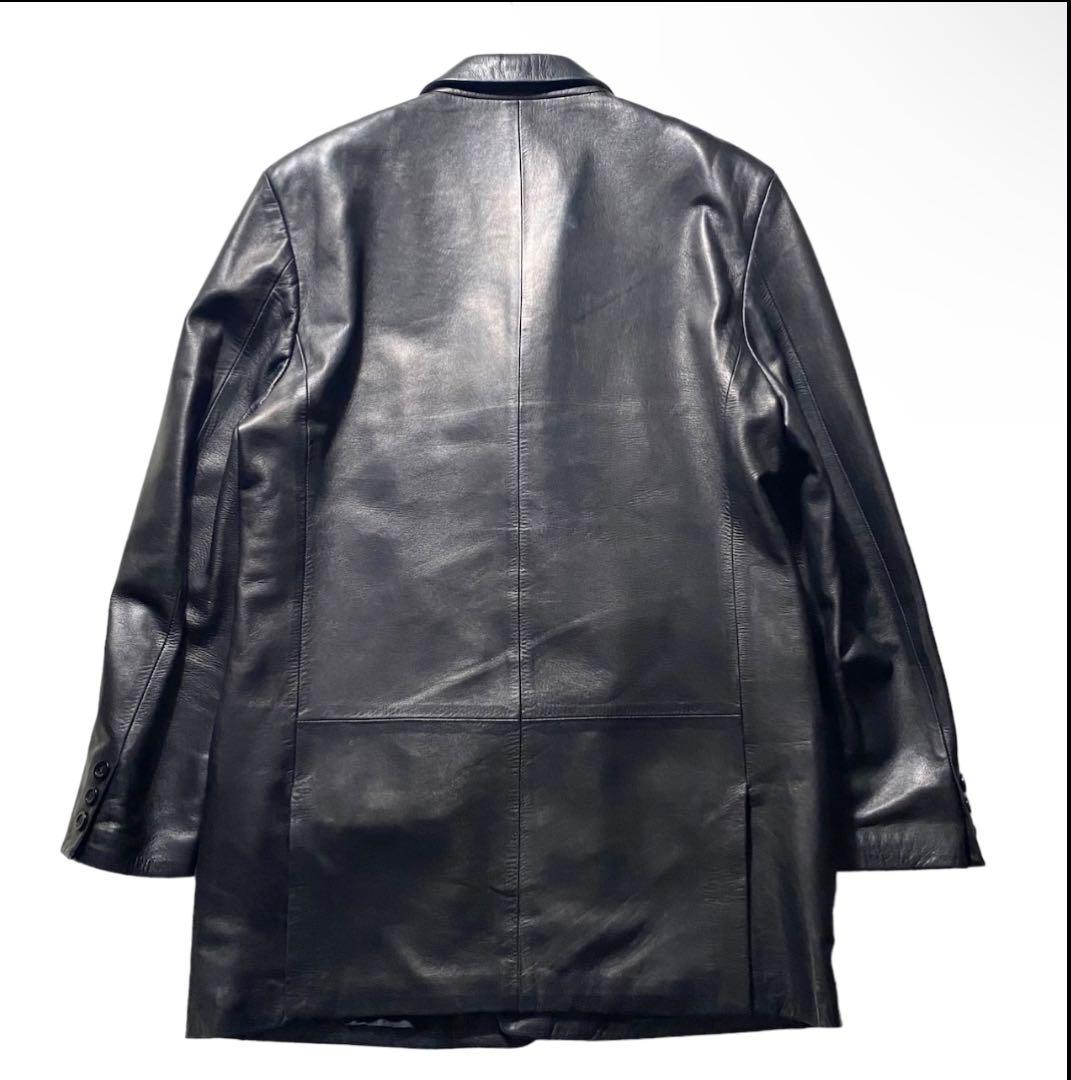 ジャケット・アウター GIANNI VERSACE leather tailored jacket