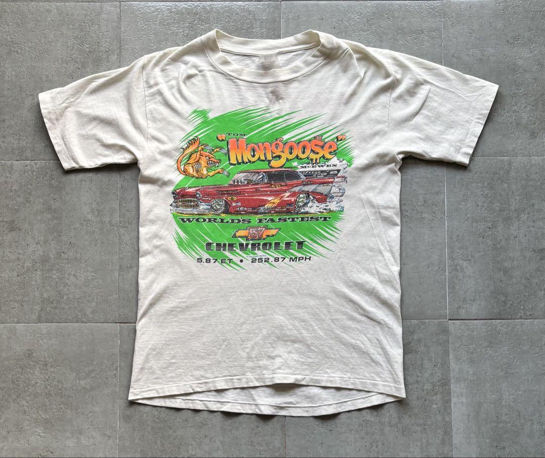 80s USA製　Tom Mongoose 両面プリント　Tシャツ　ヴィンテージ