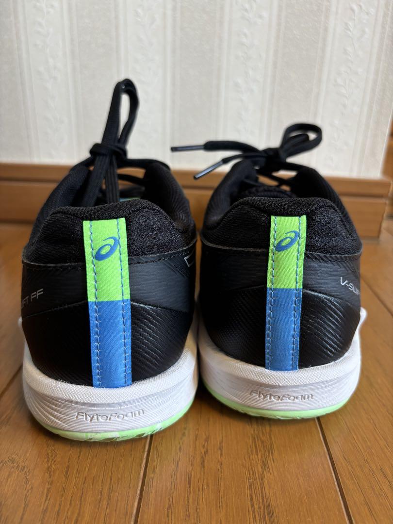 ASICS バレーボールシューズ V-SWIFT FF4 ブラック（25.5）
