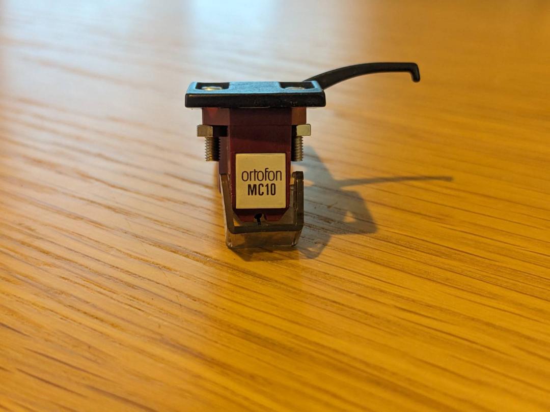 ortofon MC10 カートリッジとヘッドシェル