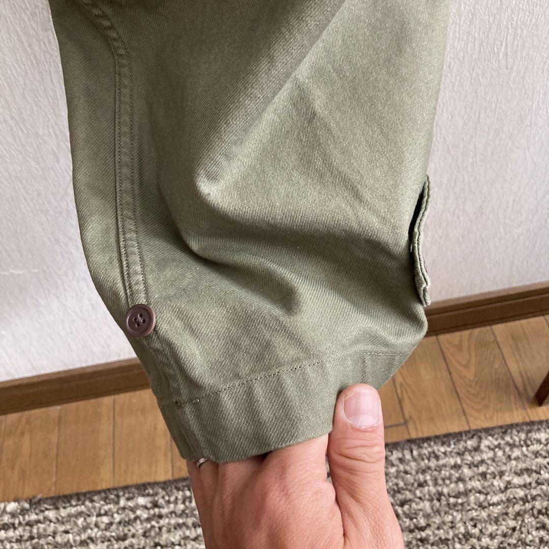 ワイパー　ミリタリーパンツ　フランス軍　M-47 未使用　カーゴパンツ　オリーブ
