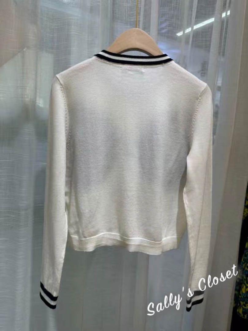 ❣️24秋冬新作 ♡ Alice+Olivia 顔柄カーディガン 新品♡ 604