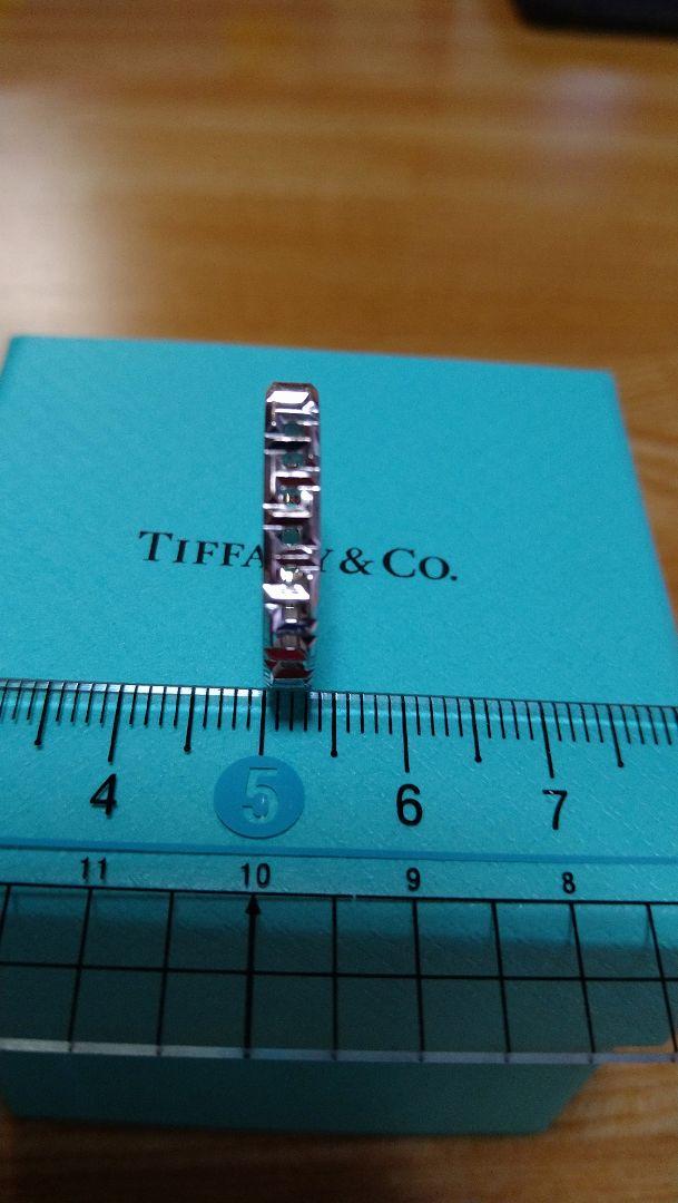 【R3♡】 ティファニー トゥルー ナロー t リング 指輪 18K WG