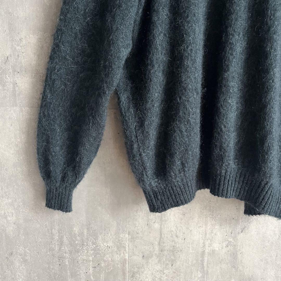【即完売品】24SS　ワコマリア　モヘアニットカーディガン　ダークグリーン