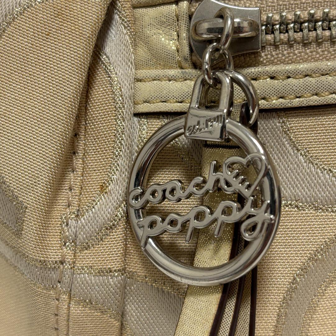 COACH コーチ ポピー ハンドバッグ アクセサリーポーチ ワンハンドル COACH コーチ ポピー ハンドバッグ アクセサリーポーチ ワンハンドル