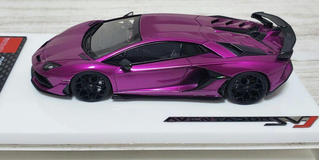 1/43ミニカー　メイクアップ/アイドロン　アヴェンタドールSVJ2018