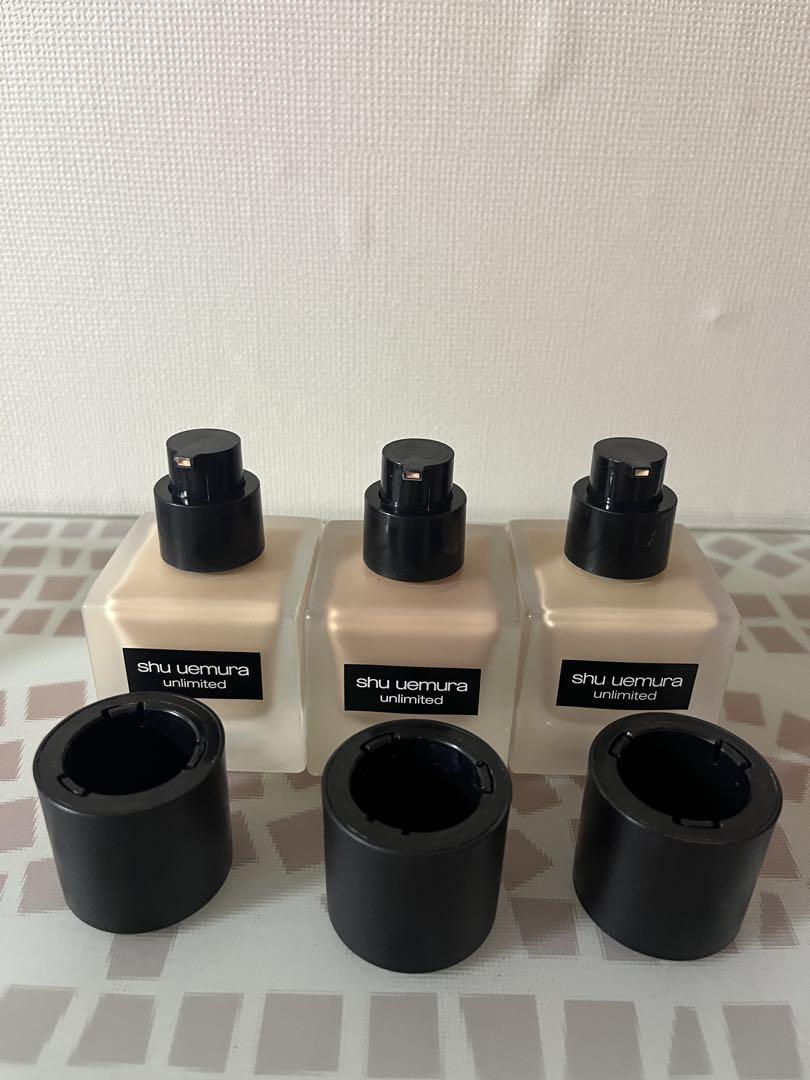 シュウウエムラ　アンリミテッド　ラスティングフルイド　35ml ✖️3点
