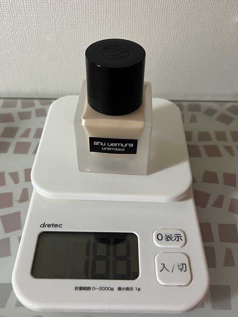 シュウウエムラ　アンリミテッド　ラスティングフルイド　35ml ✖️3点