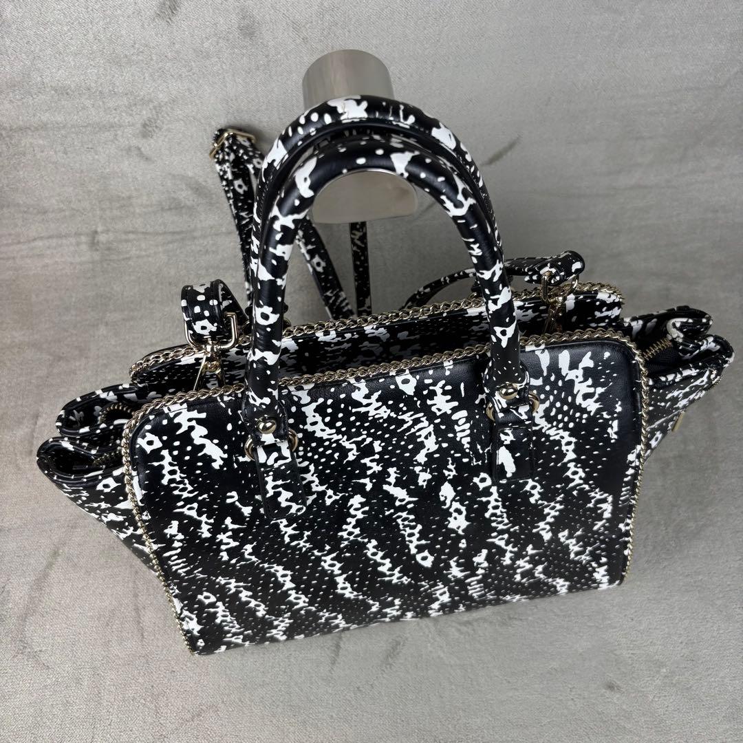 ★美品★ ROSE BUD ローズバッド 2WAY PVC ショルダーバッグ