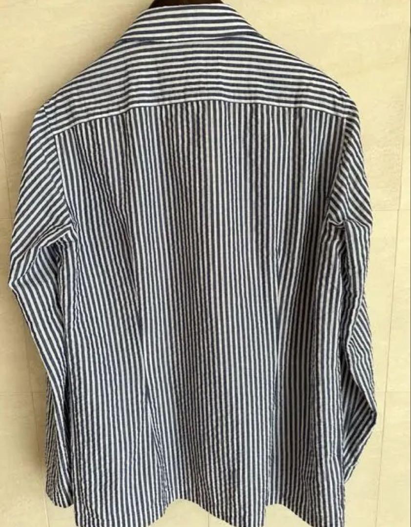 LARDINI(ラルディーニ ) シャツジャケット ストライプ サイズ M