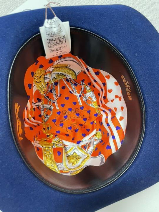 エルメス ハット ブリッドドゥガラ サイズ56