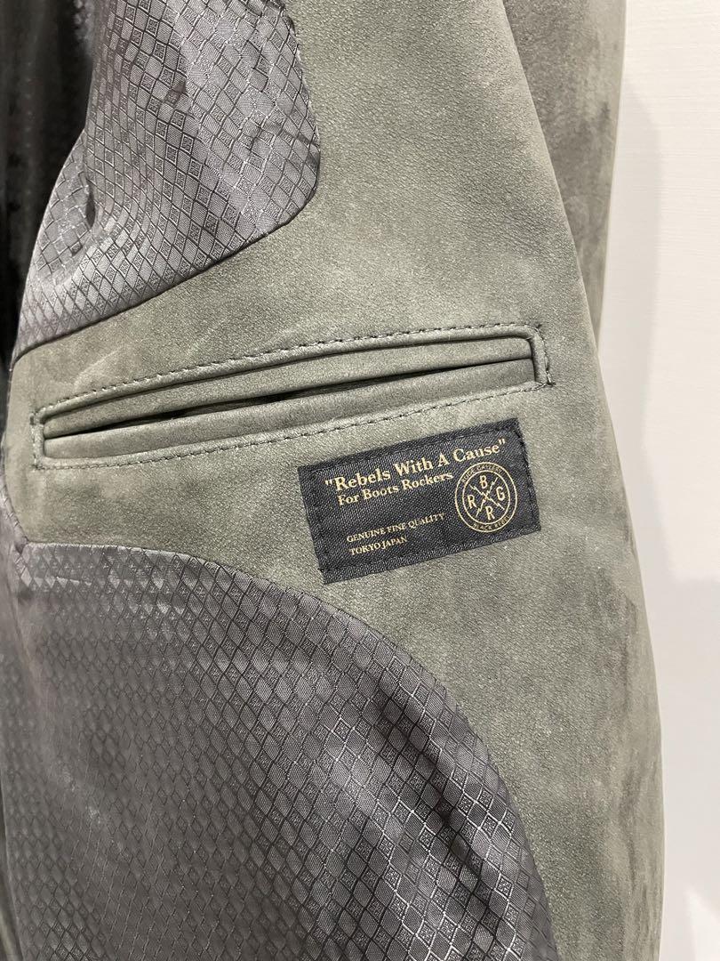 RUDE GALLERY BLACK REBEL ヌバックレザーJKT 新品チバ