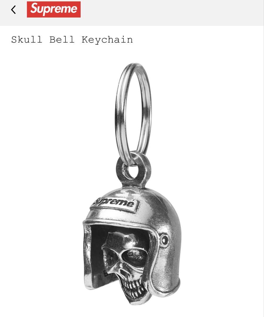 小物 Supreme Skull Bell Keychain