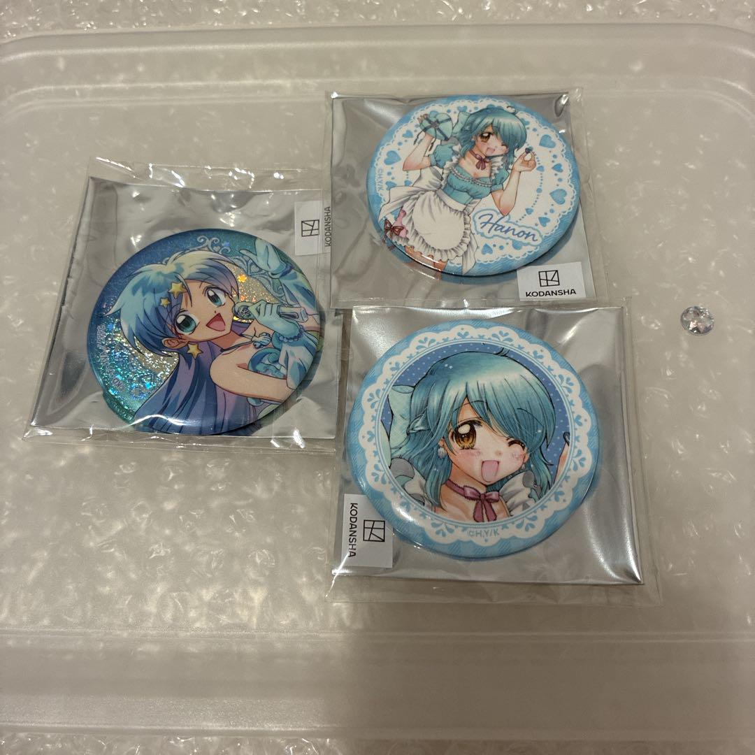 ぴちぴちピッチ　まるくじ　 波音　缶バッジ　vol.3,4 ぴちぴちピッチ まるくじ 缶バッジ 波音 等身