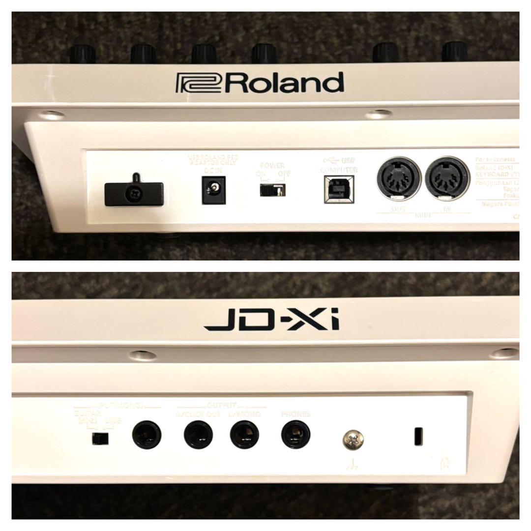 美品 限定版 ホワイト Roland JD-Xi アナログシンセサイザー